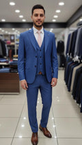 Costum albastru